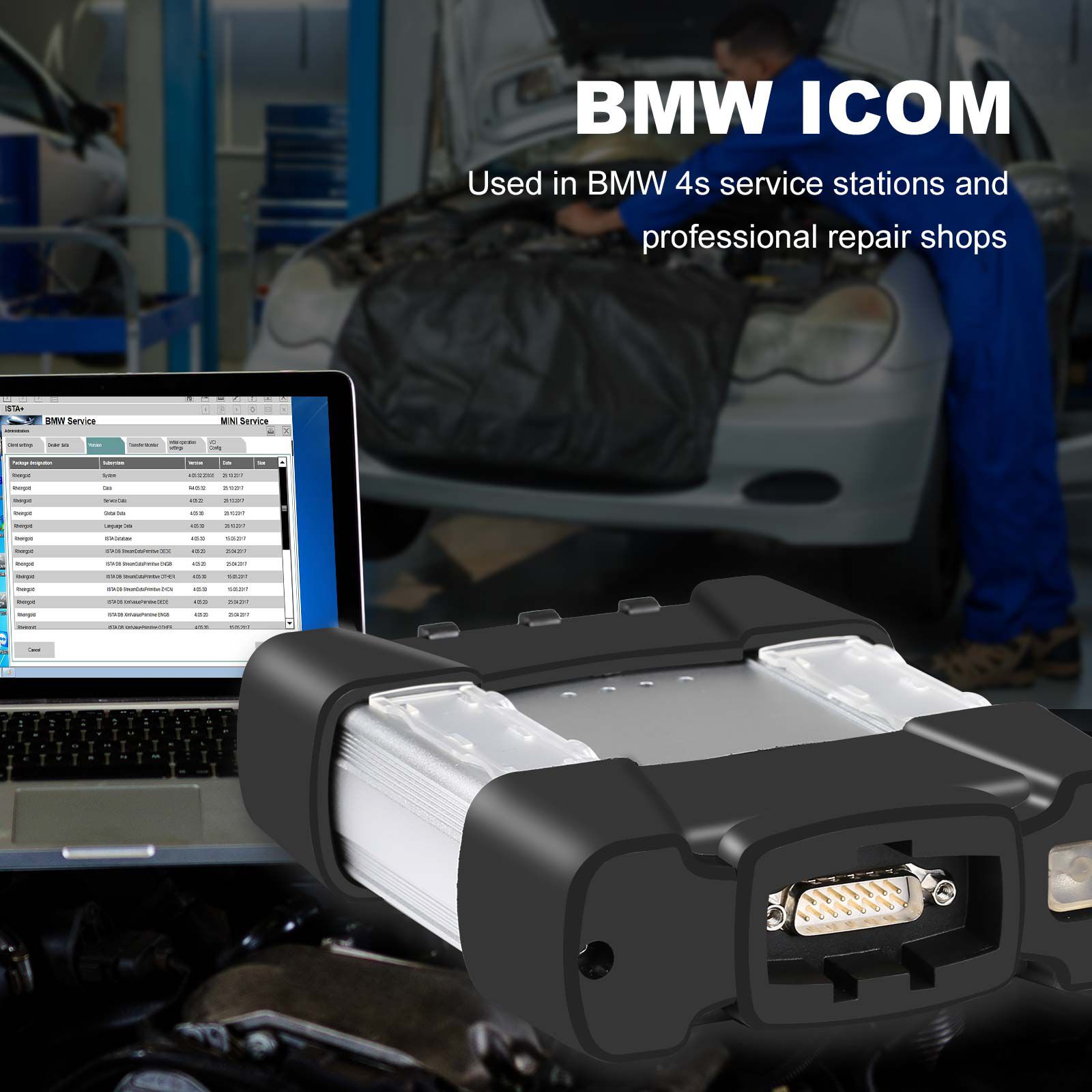 BMW ICOM ISTA Professionnel Diagnostic