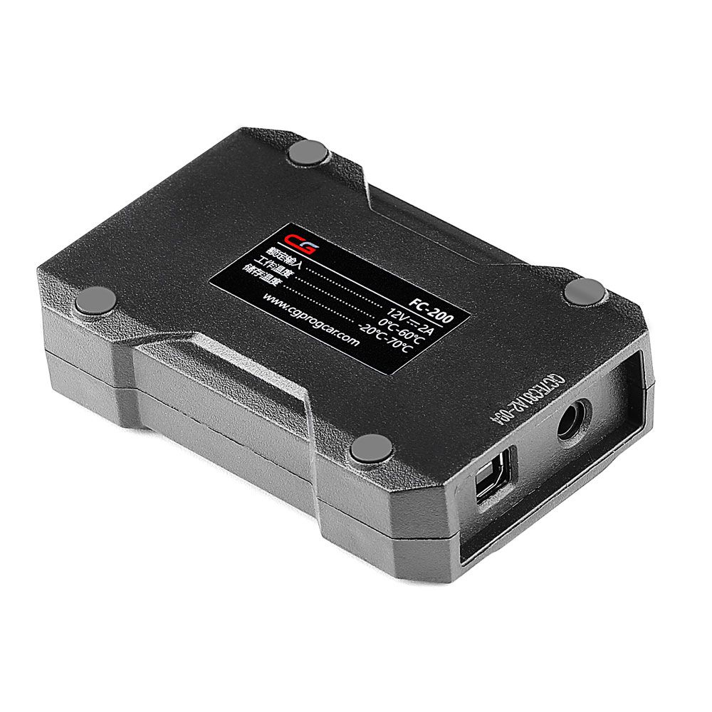 CG FC200 ECU Programmer Full Version with New Adapters Set 6HP & 8HP / MSV90 / N55 / N20 / B48/ B58 and MPC5XX Adapter for EDC16/ ME9.0