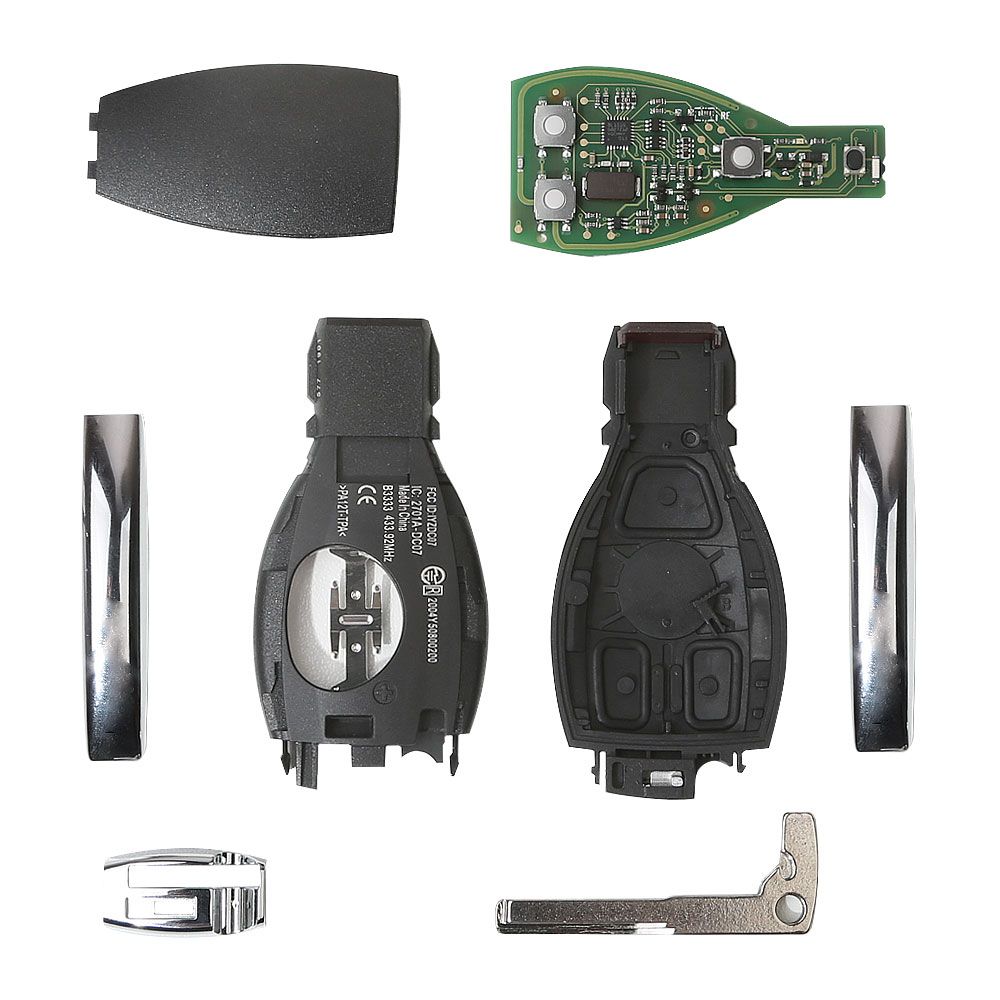Original CGDI MB Be Key with Smart Key Shell 3 Button 4 Button for Mercedes Benz till FBS3 Well Assembled Ready to Use