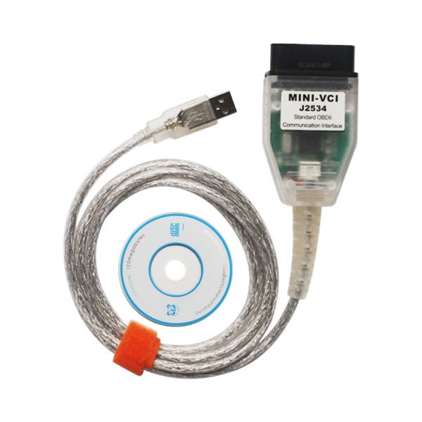 mini vci j2534 tis techstream diagnostic cable for toyota firmware