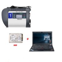 DOIP MB SD C4 PLUS Connect Compact C4 Star Diagnosis with 2023.3 Software SSD Plus Lenovo X220 I5 4GB Laptop