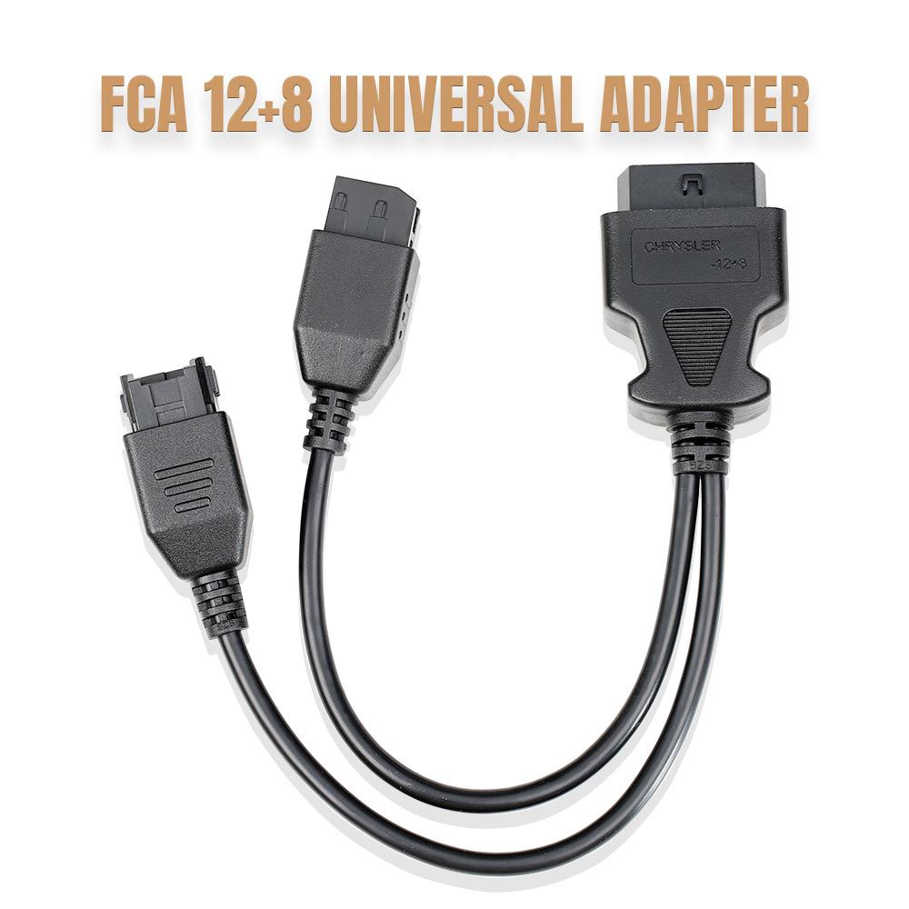 OEM FCA 12+8 UNIVERSAL ADAPTER for OBDSTAR X300 DP Plus/ Launch X431 V etc