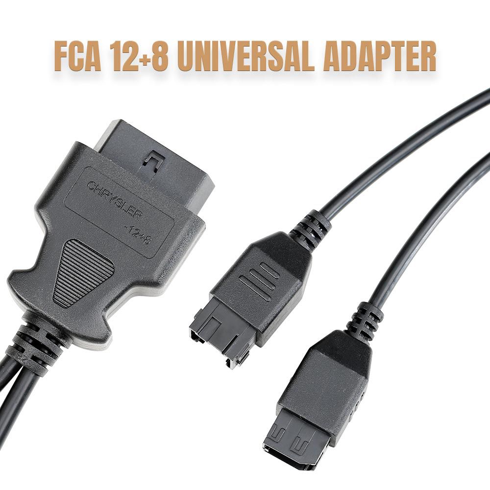 OEM FCA 12+8 UNIVERSAL ADAPTER for OBDSTAR X300 DP Plus/ Launch X431 V etc