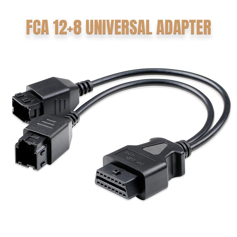 OEM FCA 12+8 UNIVERSAL ADAPTER for OBDSTAR X300 DP Plus/ Launch X431 V etc