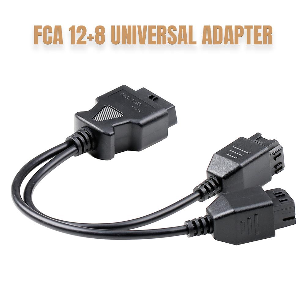 OEM FCA 12+8 UNIVERSAL ADAPTER for OBDSTAR X300 DP Plus/ Launch X431 V etc