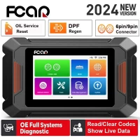 Fcar F802 Heavy Duty Truck Scanner Full System Diagnostic Tool D.P.F Regenerator Diesel OBD2 Scanner for Cummins/Caterpillar