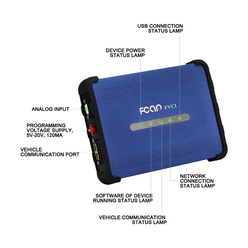 원래 Fcar FVCI Passthru J2534 VCI 진단, 새로 고침 및 프로그래밍 도구는 Autel MaxiSys Pro MS908P와 동일하게 작동합니다.