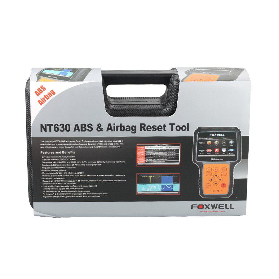 Foxwell NT630 ABS Airbag Reset AutoMaster Programmer