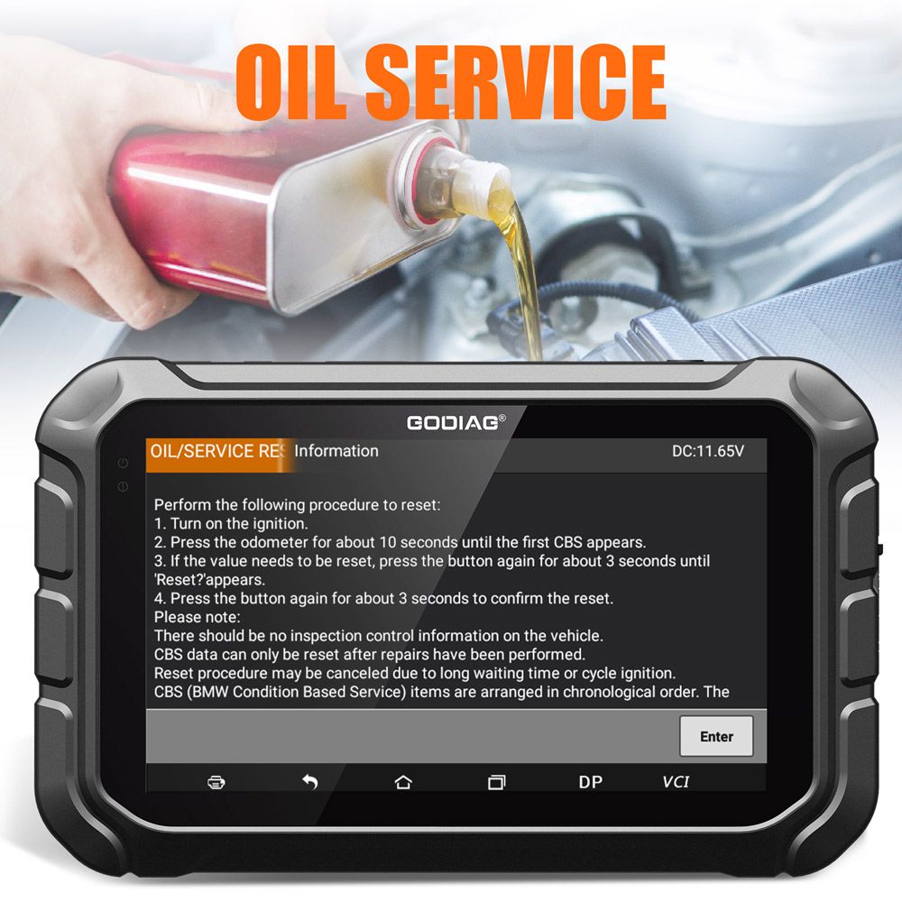 GODIAG GD801 키프로그래머 다국어 지원 마일리지 보정 ABS EPB TPMS EEPROM 등