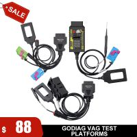 2024 GODIAG VAG Test Platforms GT112 K-Line with GT111 CAN-Bus and GT110 CAN-Bus UDS With Pogo Pin For VAG 2nd/3rd/3.5th/4th Generation Dashboard IMMO