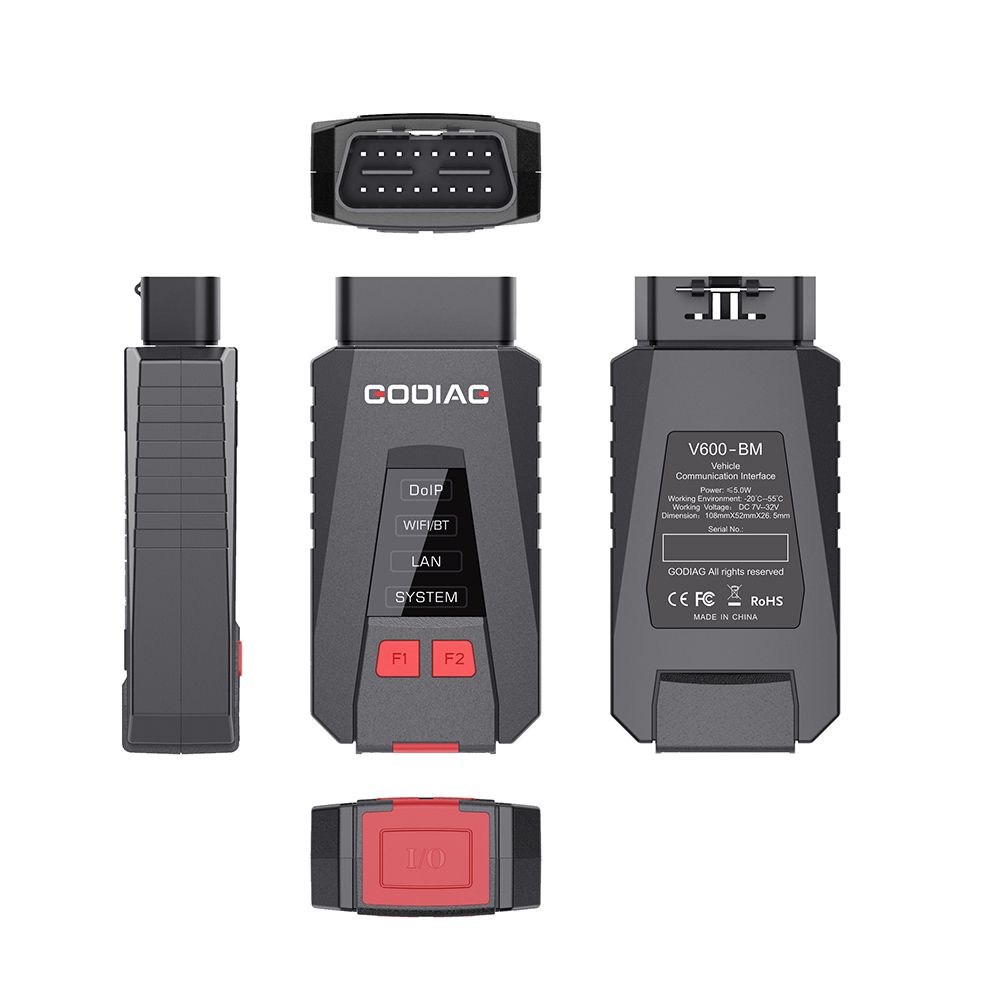 V2022.12 GODIAG V600-BM Diagnostic and Programming Tool for BMW with SSD Win10 System ISTA-D 4.37.43.30 ISTA-P 71.0.200 with Engineers Programming