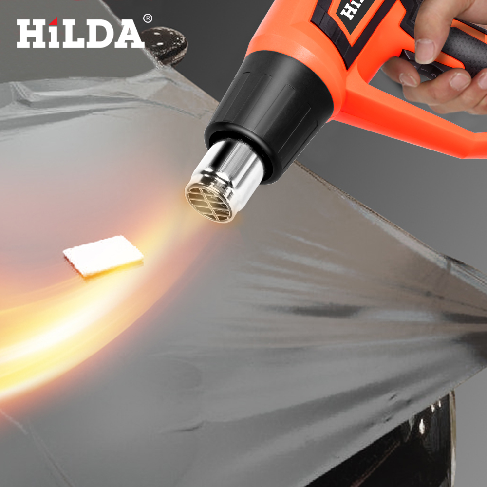 HILDA 2500W Heat Gun With adjustable 2 Temperatures Advanced Electric Hot Air Gun 220V Power Tool
