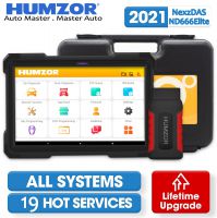 HUMZOR ND666 Elite OBD2 Car Diagnostic Scanner Equipped with 19 Maintenance Functions All System Diagnosis