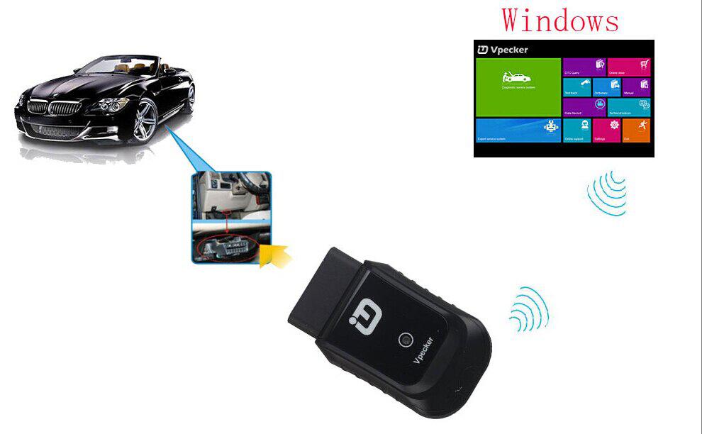 Bluetooth Version V10.2 VPECKER Easydiag OBDII Full Diag