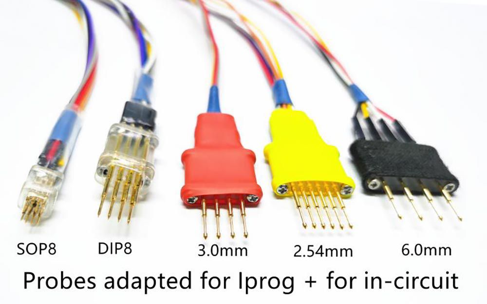 V86 Iprog+ Pro Programmer with Probes Adapters for in-circuit ECU