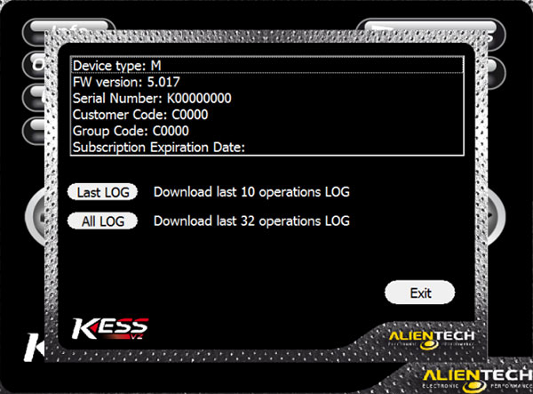 Kess V5.017 EU 버전 