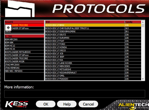 Kess V5.017 EU 버전 