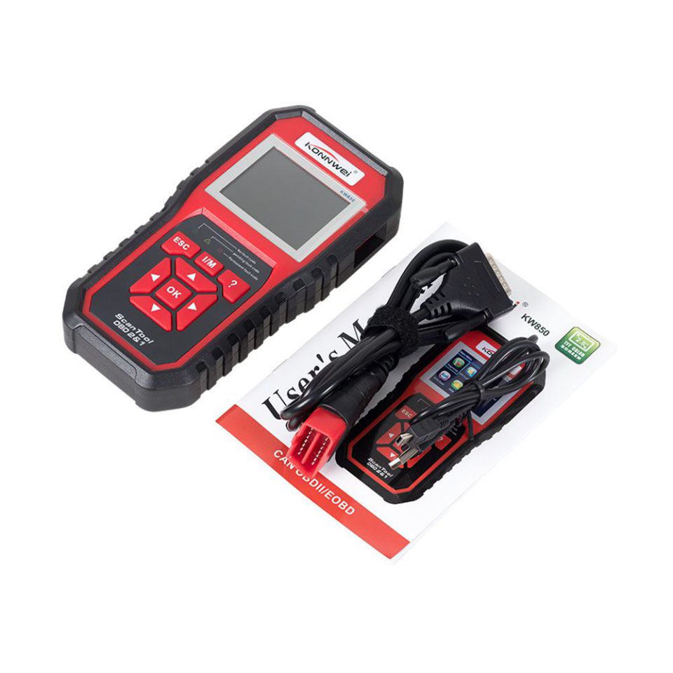 OBD2 Auto Diagnostic Scanner-KW850 OBD2 EOBD Car Fault Code Reader