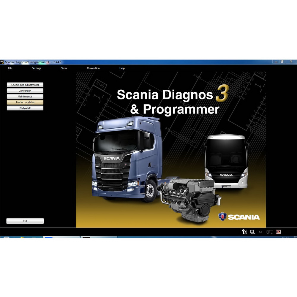 Scania SDP3 2.62.2 Diagnosis & Programming for VCI 3 VCI3 without Dongle ( Installation Service)