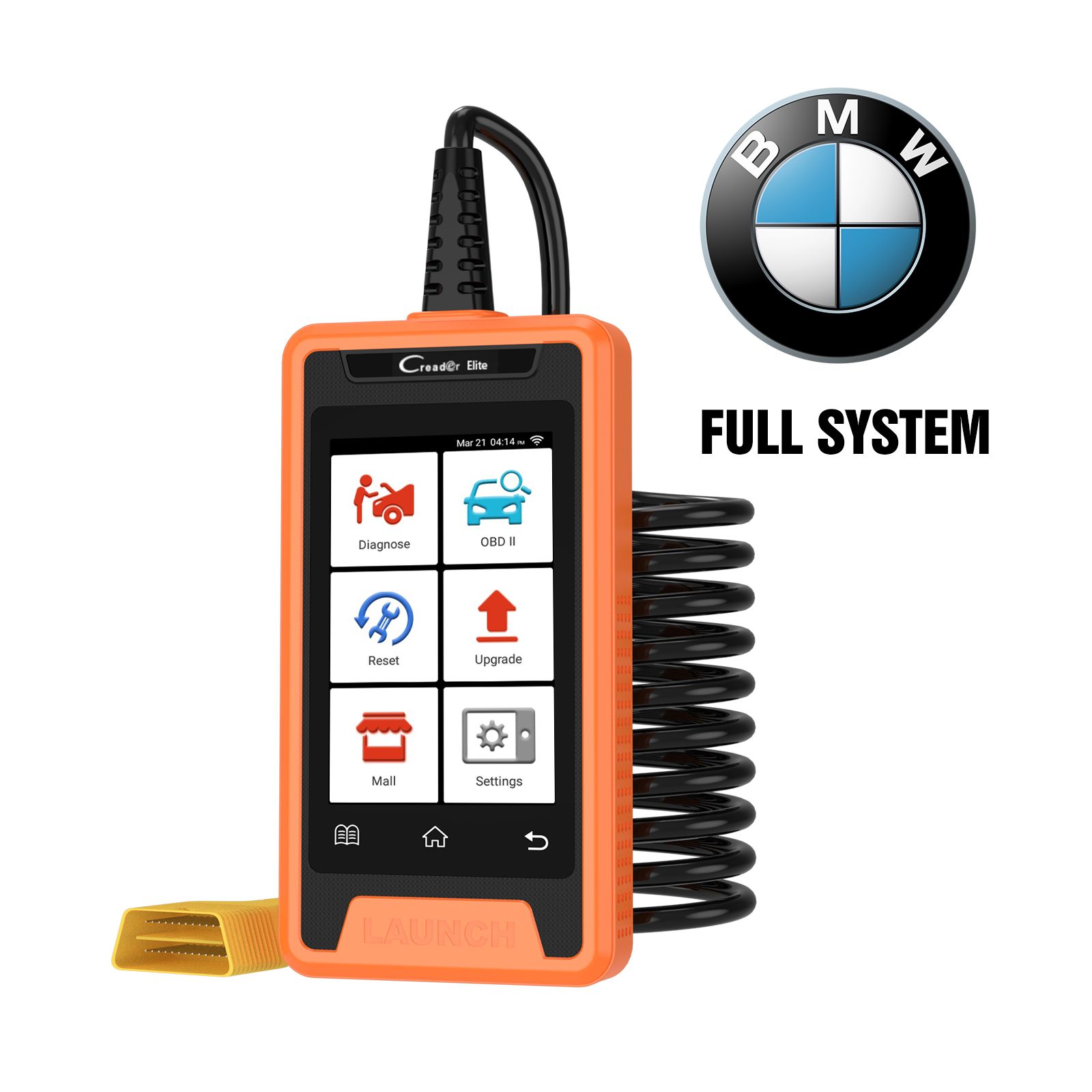2022 Newest Launch Creader Elite For BMW Diagnostic Scan Tool with Full OBD Functions