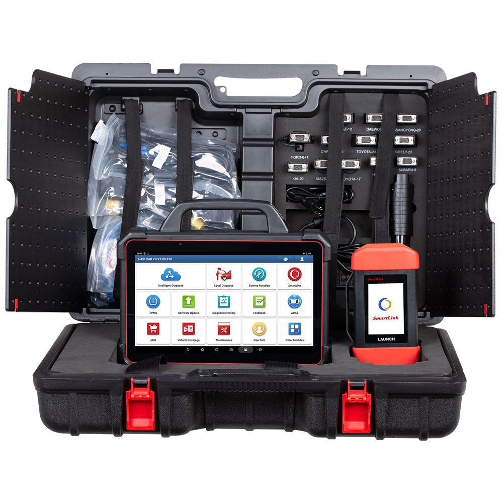 Launch X-431 PAD VII PAD 7 Automotive Diagnostic Tool Support Online Coding Programming and ADAS Calibration with 2 Years Free Update