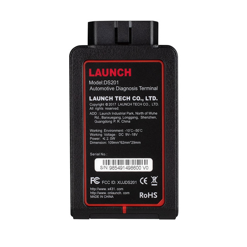 LAUNCH X431 DBCar5 커넥터 DBCar5 X431 V LAUNCH DBCar 5 어댑터와 함께 전체 시스템 OBD2 스캐너 사용