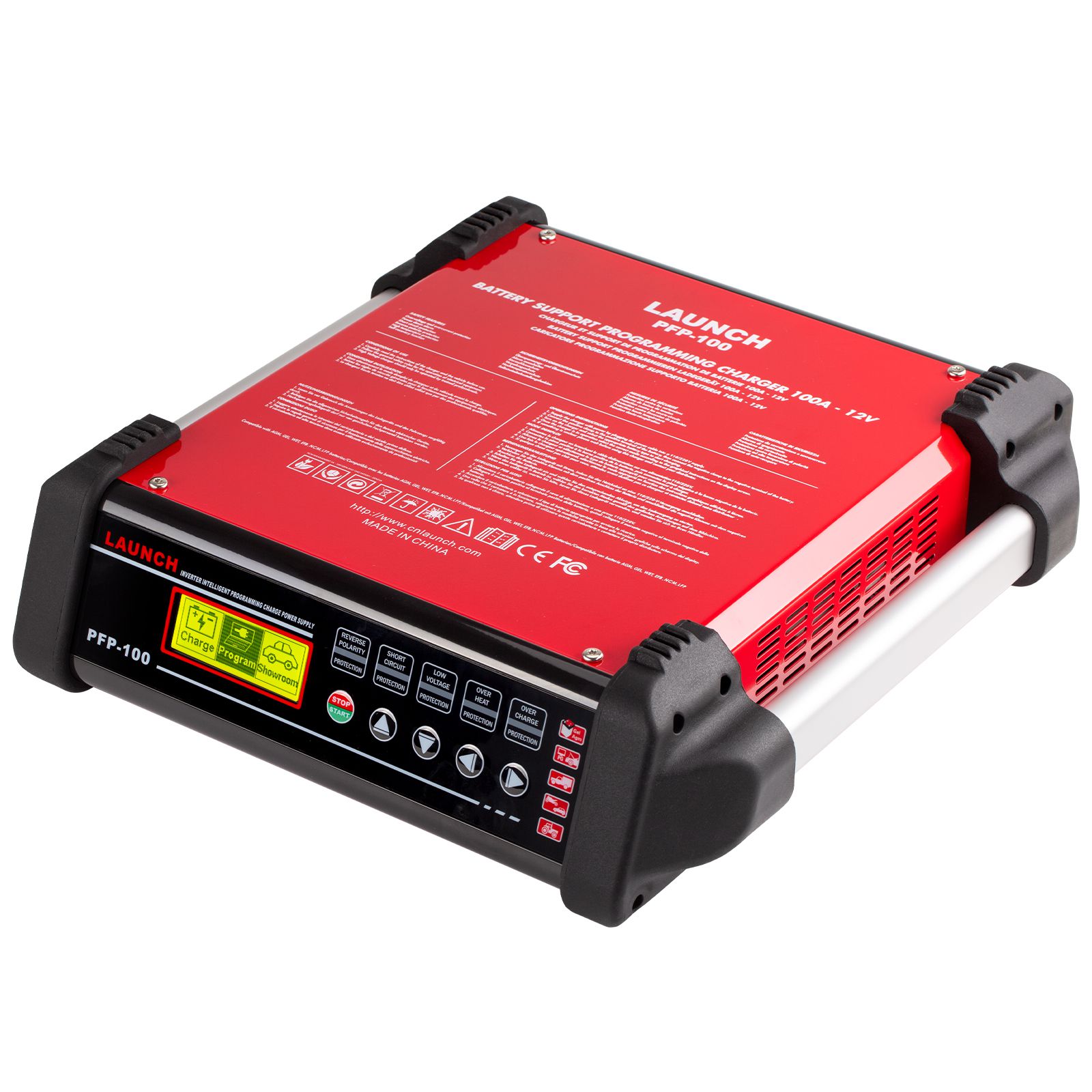 2025 LAUNCH PFP-100 Programming Flash Power Advanced Diagnostic Battery Charger And Maintainer for Vehicles, Cars, Trucks, Boats, Tractors, Buses