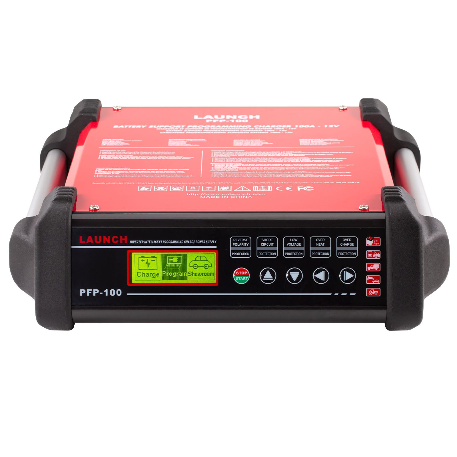 2025 LAUNCH PFP-100 Programming Flash Power Advanced Diagnostic Battery Charger And Maintainer for Vehicles, Cars, Trucks, Boats, Tractors, Buses