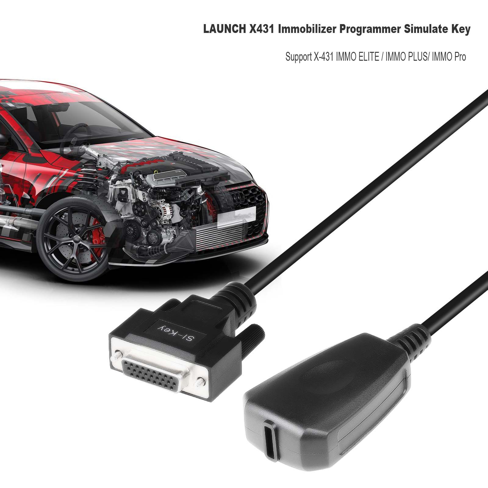 Launch X431 Immobilizer Programmer Simulator Key SI-KEY work with X431 IMMO Plus/ IMMO Pro/ IMMO Elite/ GIII X-Prog 3 for Toyota All Key Lost