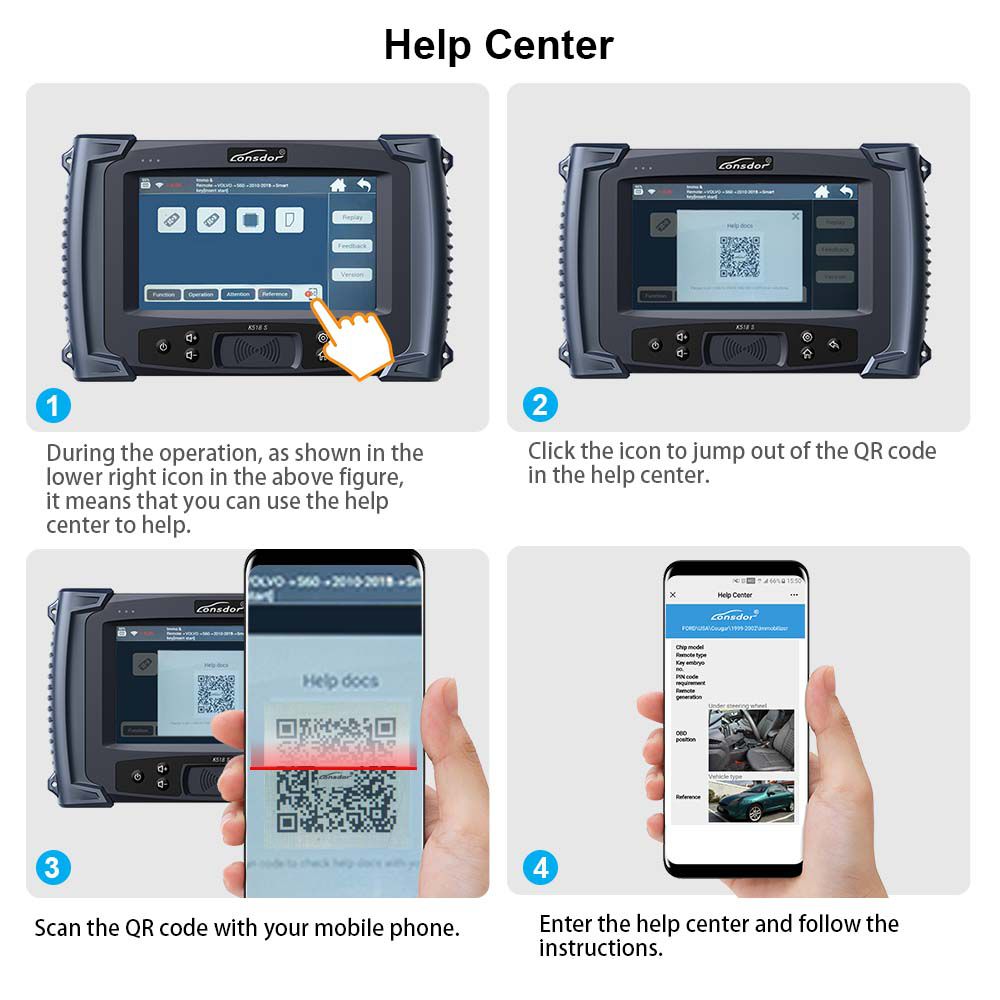 Lonsdor K518ISE Key Programmer Support VW 4th 5th IMMO& BMW FEM/EDC & Toyota H Chip Key Programming