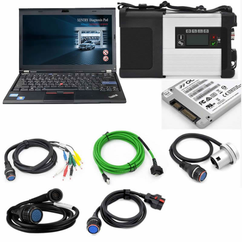 Best MB STAR C5 with 2022.12 Software SSD with Lenovo X220 for MB SD C5 Full Set Ready To Use