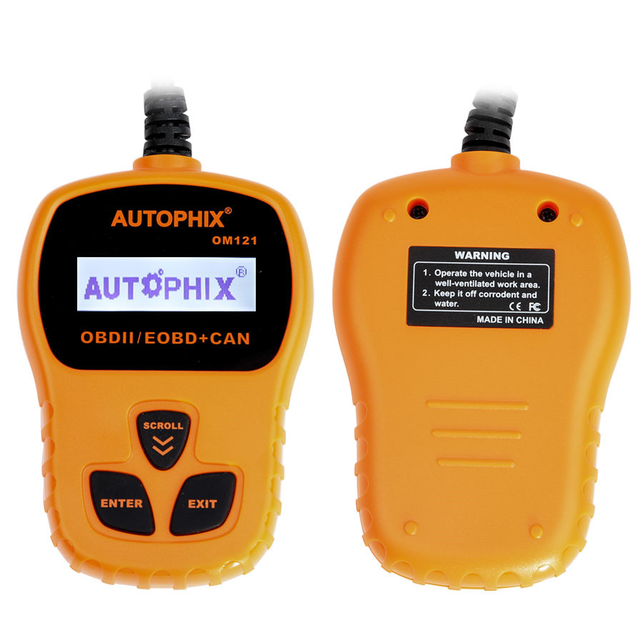 Newest AUTOPHIX OM121 OBD2 EOBD CAN Engine Code Reader