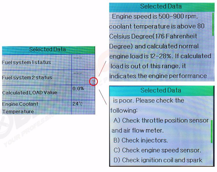 NexLink NL102 중형 및 OBD/EOBD+CAN 진단 도구