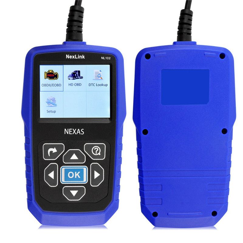 볼보 스카니아 재고장 트럭 디젤 엔진 ABS 제동 진단 도구의 중형 트럭 진단 스캐너 NEXAS NL102 OBD OBD2