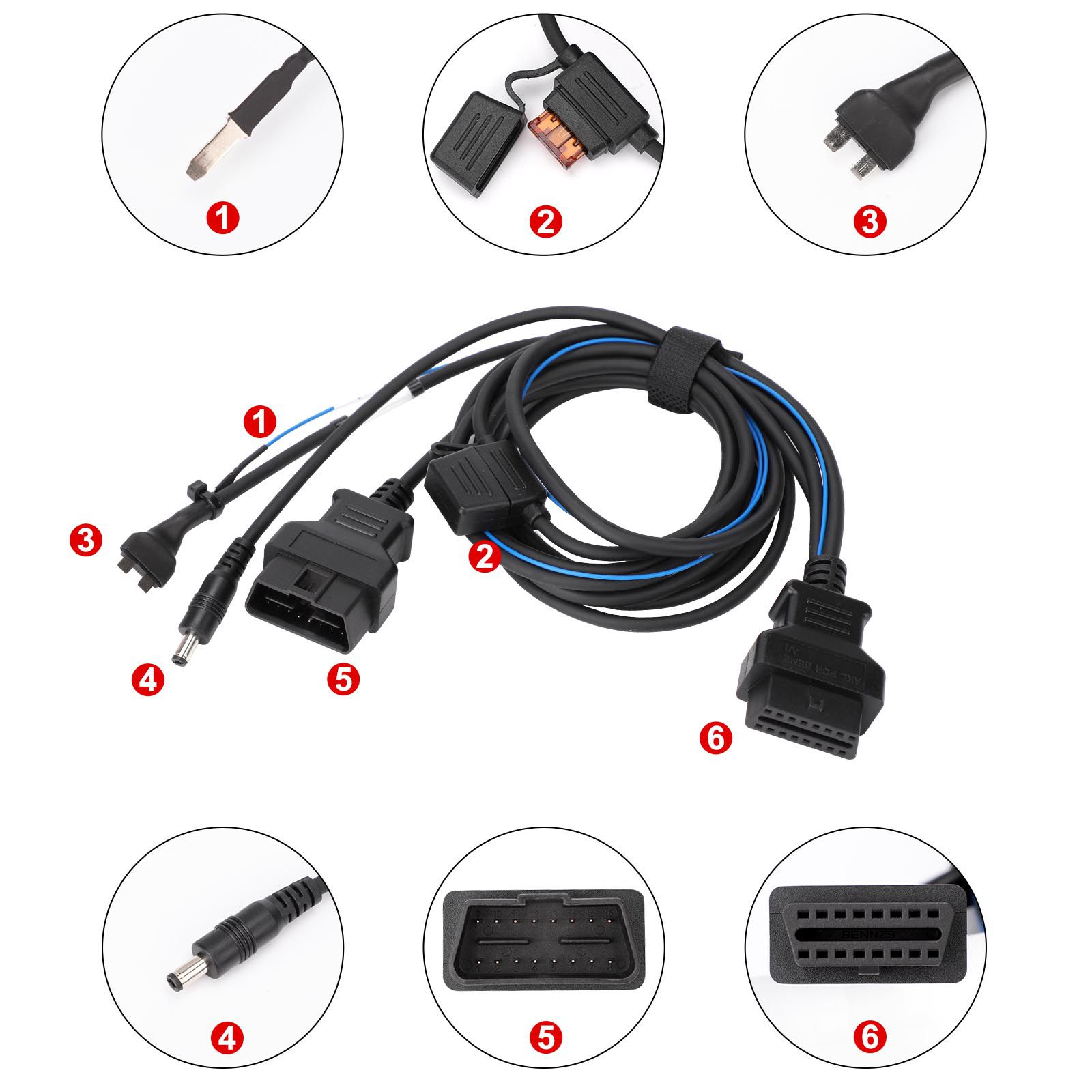 2024 OBDSTAR BENZ FBS3 Kit for Read PinCode/ ECU Reset Virgin Program/ Program Keys Used with OBDSTAR X300 Classic G3 and MP001 Programmer