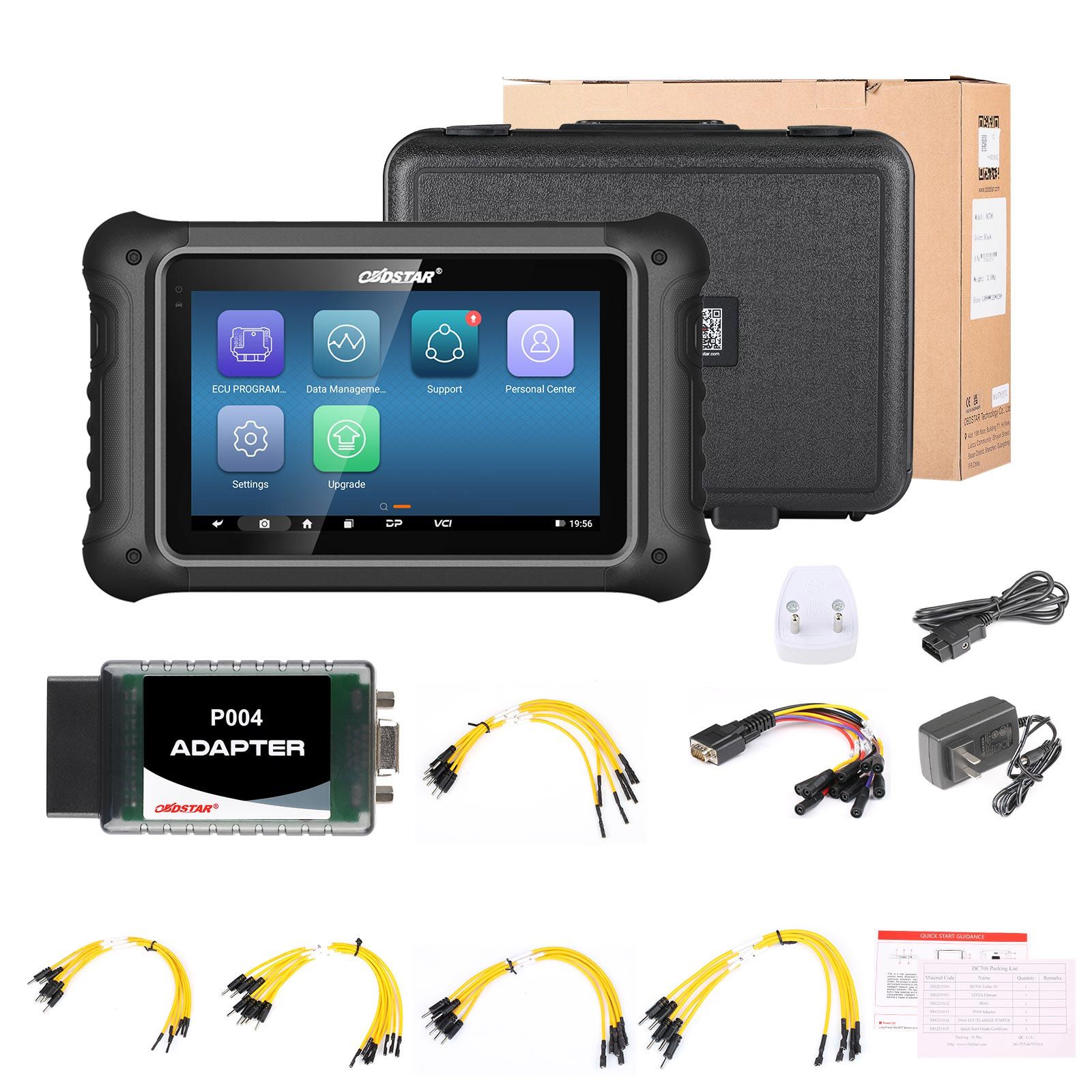 2025 Full Version OBDSTAR DC706 ECU Tool for Car and Motorcycle with ECM+TCM+BODY ECU Clone by OBD or BENCH