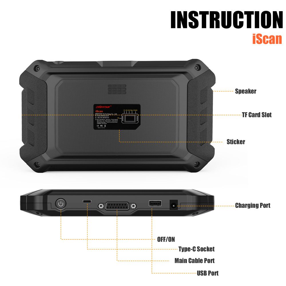 OBDSTAR iScan for DUCATI 오토바이 진단 도구는 IMMO 프로그래밍을 지원합니다.