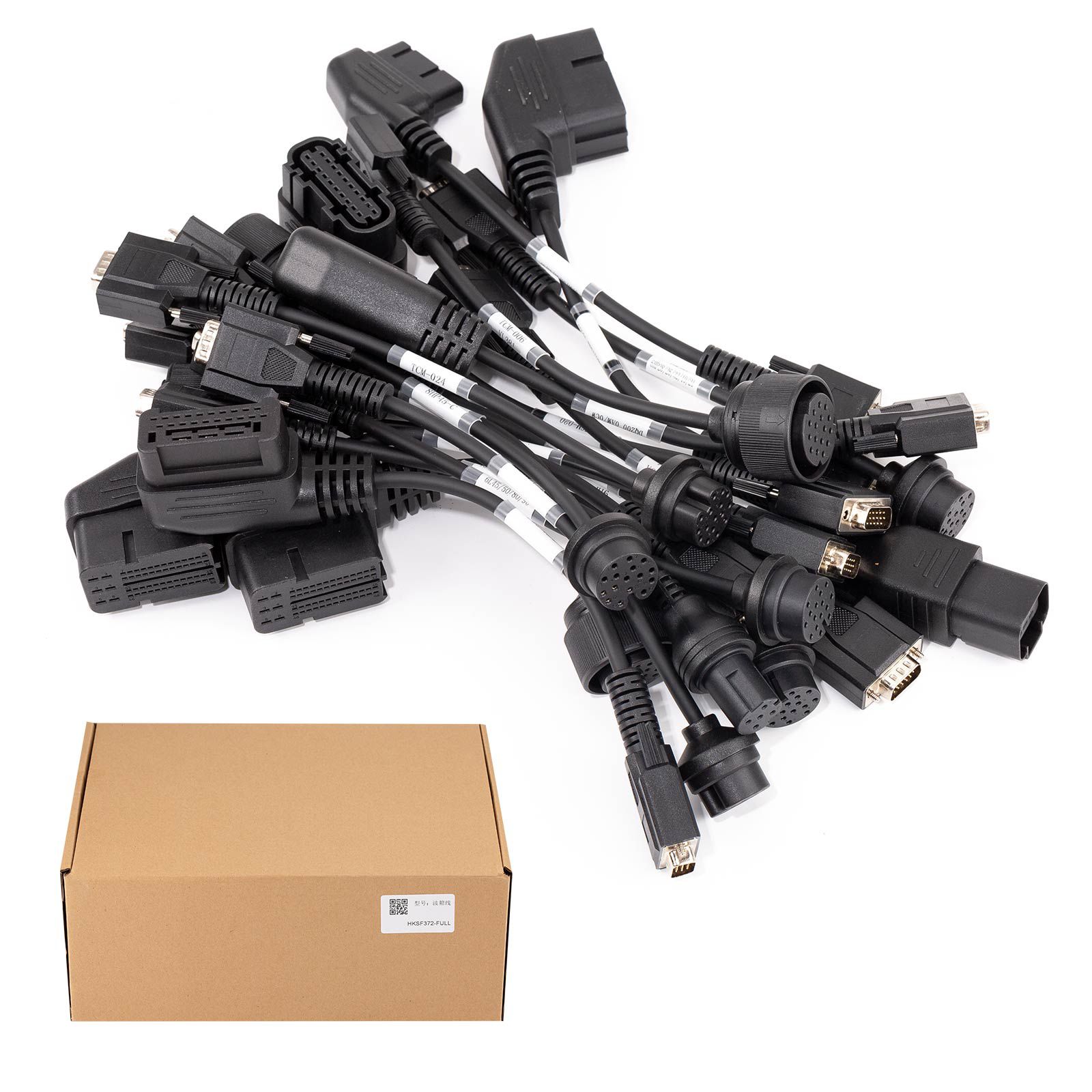 OBDSTAR TCM Connector Kit Full Set 19 PCS for Transmission Mileage Calibration and ECU cloning Work with DC706 / G3