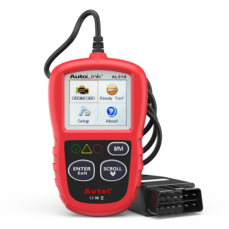 Original Autel AutoLink AL319 Next Generation OBD II/EOBD Code Reader Car OBD2 Scanner Diagnostic Tool