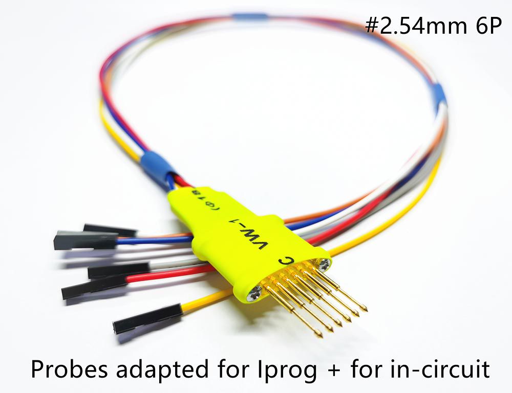 Probes Adapters for in-circuit ECU Work with Iprog+ Programmer and Xprog