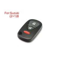 Remote Key Shell  (2+1) Buttons for Suzuki 5pcs/lot