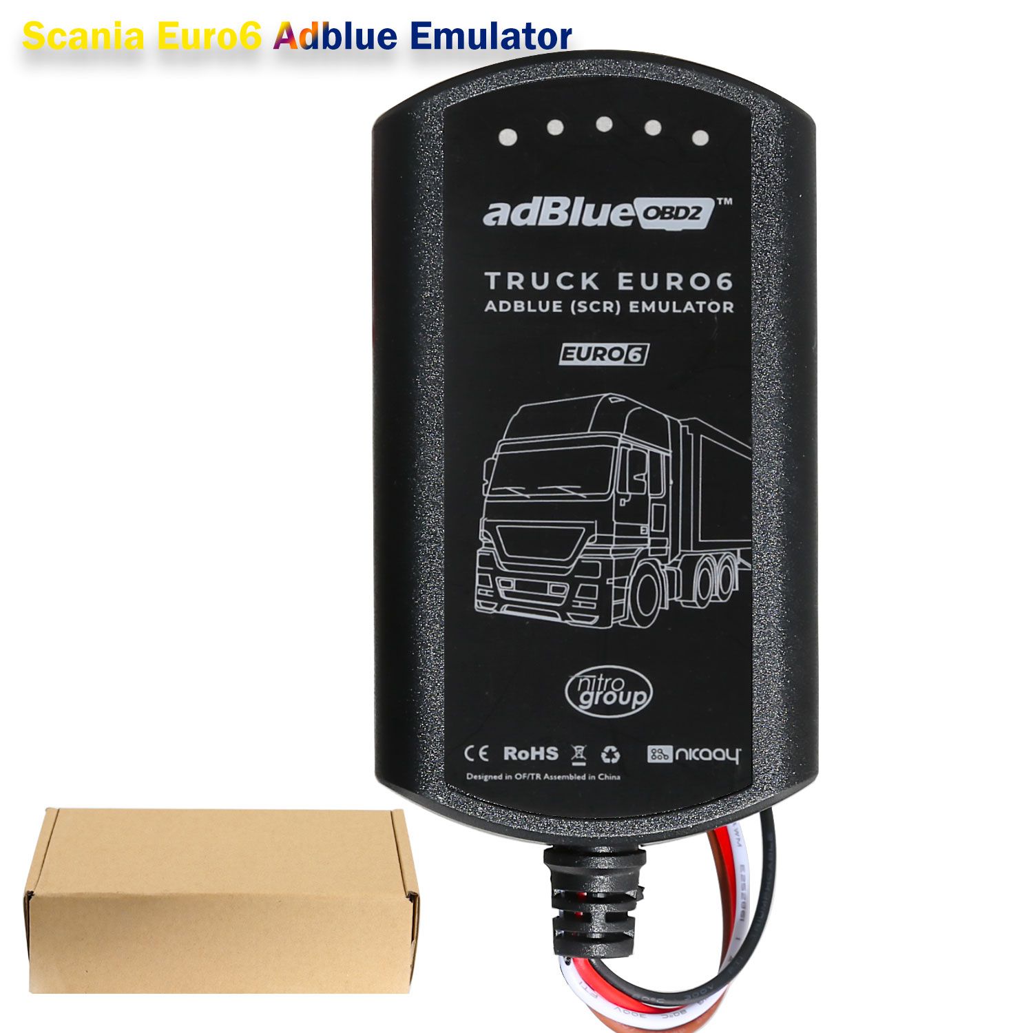 Adblueobd2 Scania Euro6 트럭 시뮬레이터