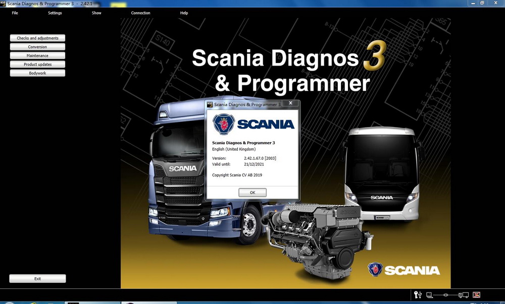Installation Service for Scania SDP3 2.58.1 Scania Diagnosis & Programming 3 Installation Service for VCI 3 VCI3 without Dongle