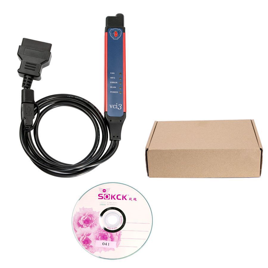 Top Quality Full Chip Scania VCI-3 VCI3 Scanner Wifi Diagnostic Tool with Scania SDP3 V2.63