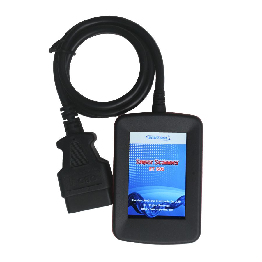 슈퍼 스캐너 ET601 OBD II/EOBD 컬러 스캐너