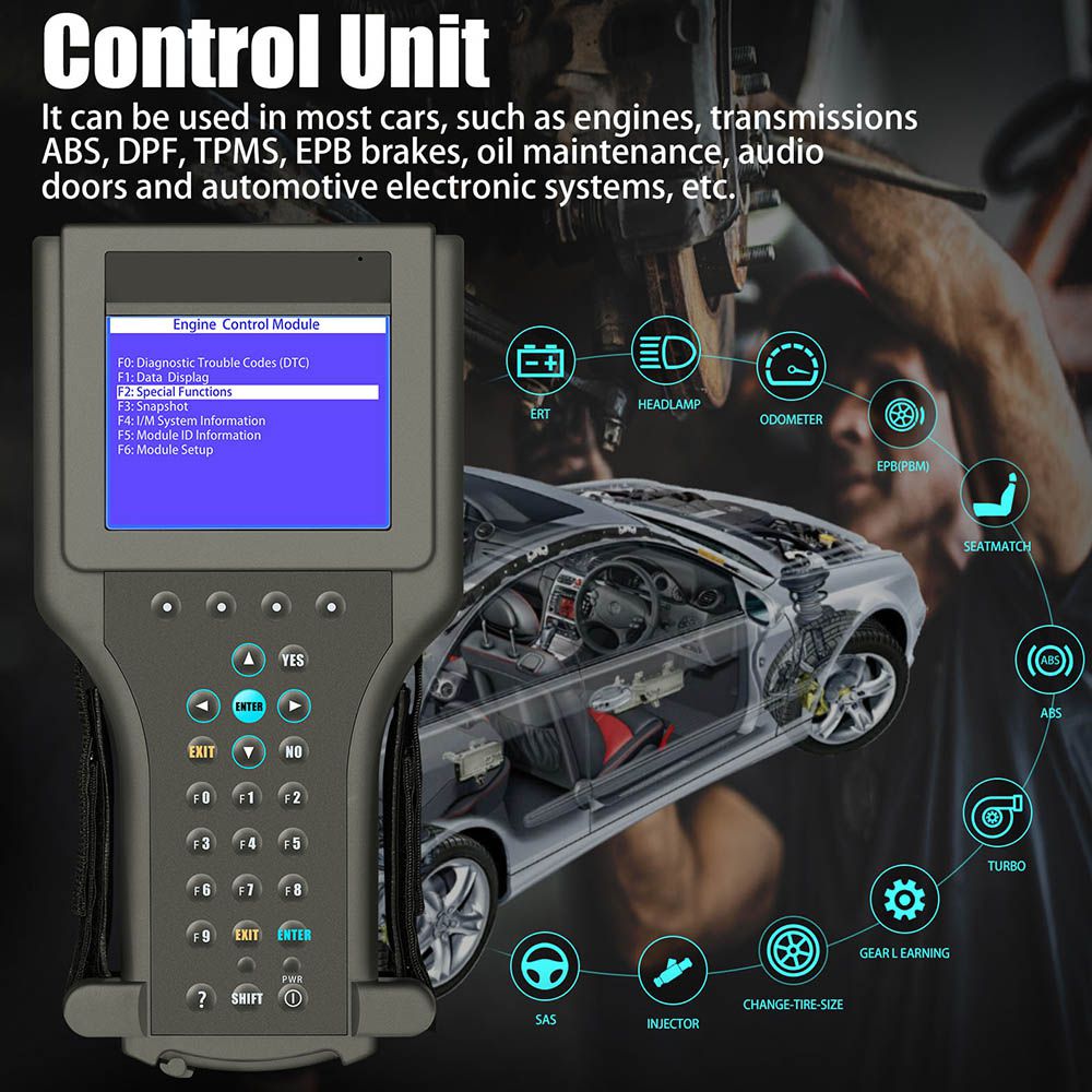 Tech2 Diagnostic Scanner For GM/Saab/Opel/Isuzu/Suzuki/Holden with TIS2000 Software Full Package in Carton Box