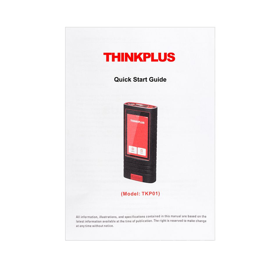 Launch Thinkcar Thinkplus Intelligent Car Vehicel Diagnosis Automatically Uploaded Professional Report Easy Auto Full System Check