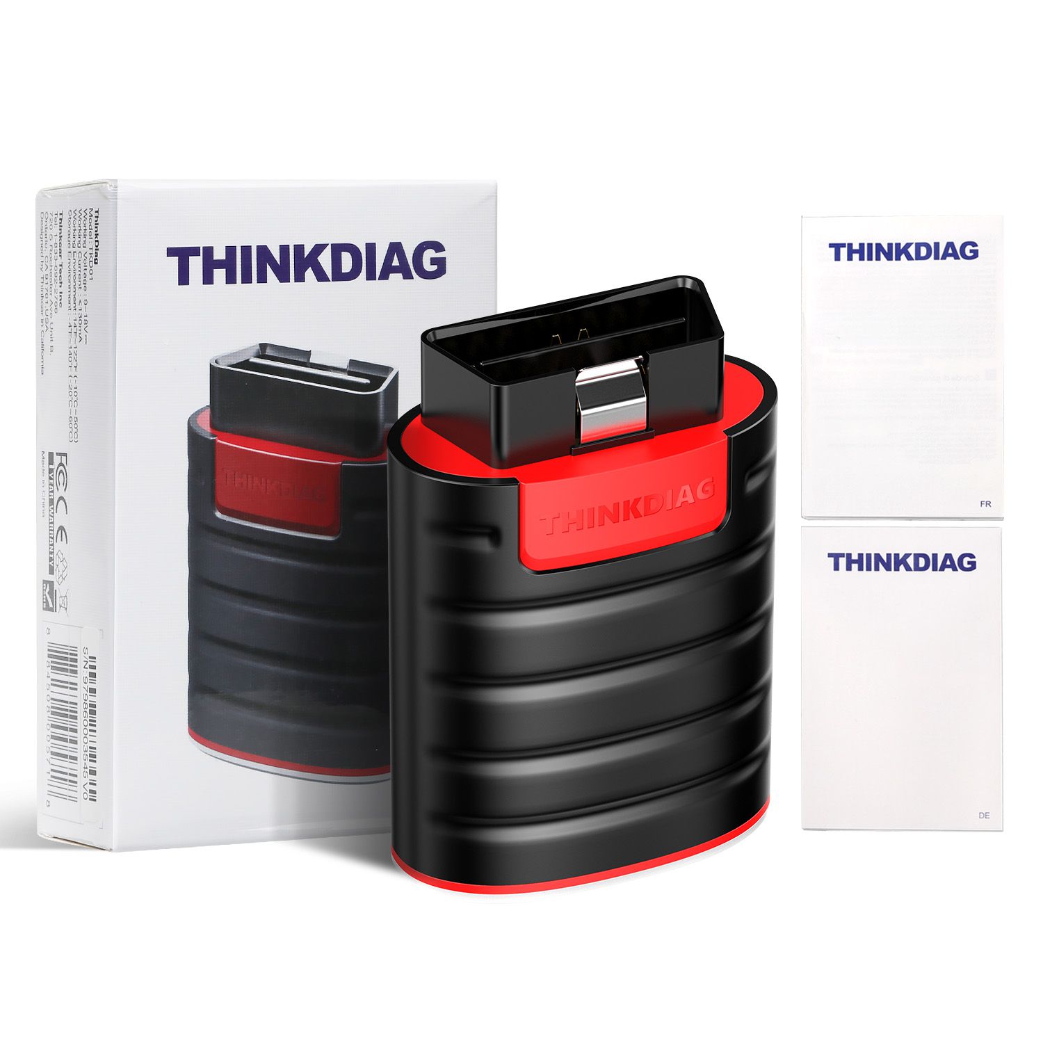 THINKCAR Thinkdiag 전체 시스템 OBD2 진단 도구, 모든 자동차 브랜드 라이센스 활성화, 2년 무료 온라인 업데이트