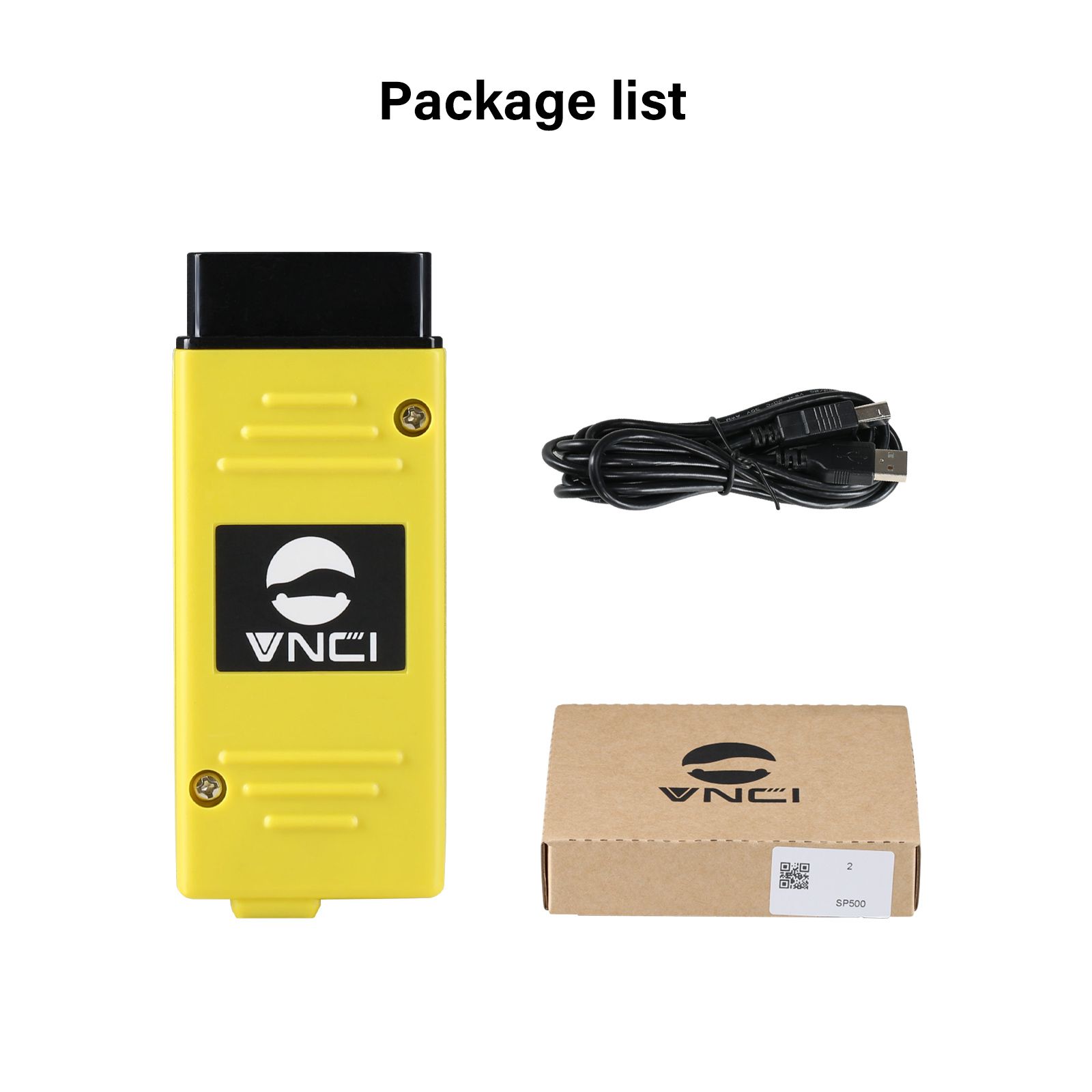 VNCI VDI3 Rongwei MG Wuling Baojun Datong Diagnostic Interface Compatible with OEM Software Driver, Plug and Play