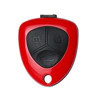 Xhorse VVDI Key Tool VVDI2 Ferrari Wire Remote Key 3 Button Red XKFE00EN 5pcs/lot